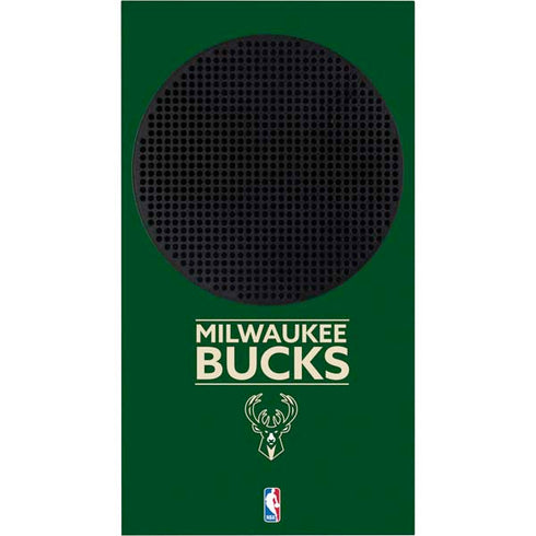 NBA Milwaukee Bucks Standard - Green Xbox Series S Console Skin